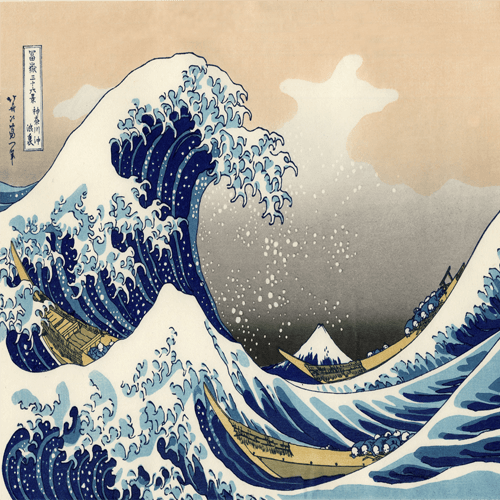 A Grande Onda de Kanagawa (The Great Wave off Kanagawa)