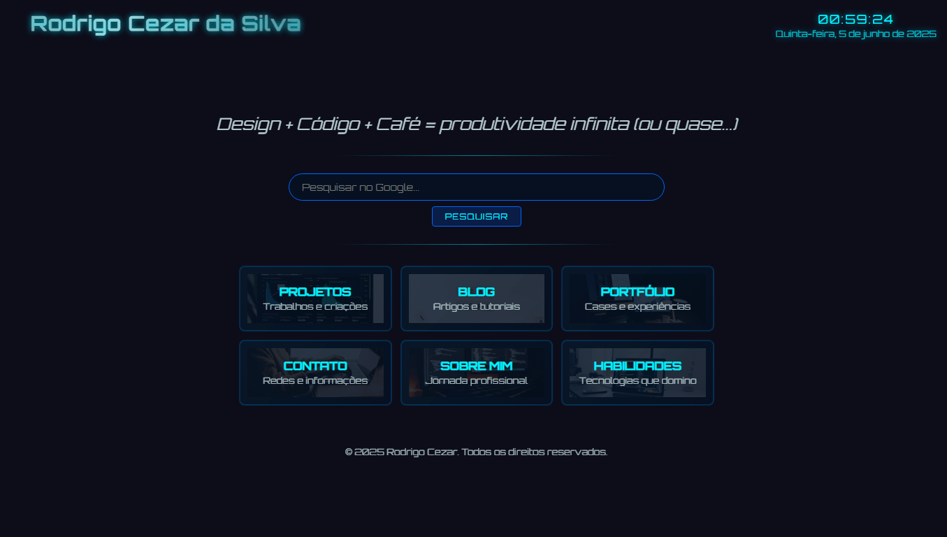 Site Pessoal